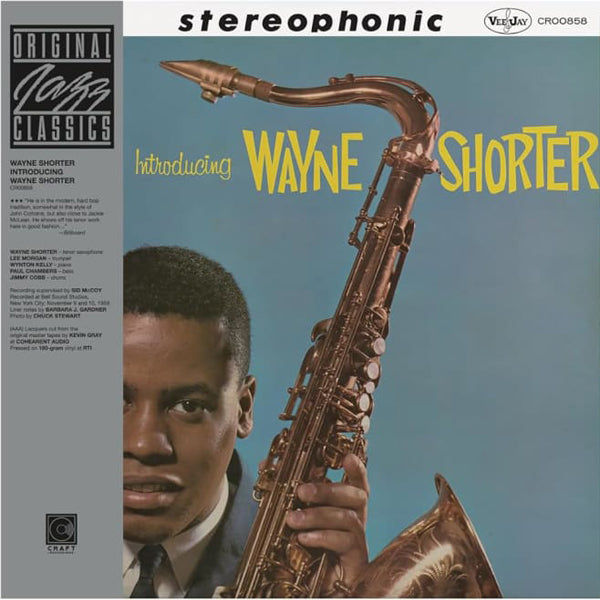 Wayne Shorter - Introducing Wayne Shorter [180G/ Remastered/ OBI Strip] (Craft Recordings Original Jazz Classics Series]