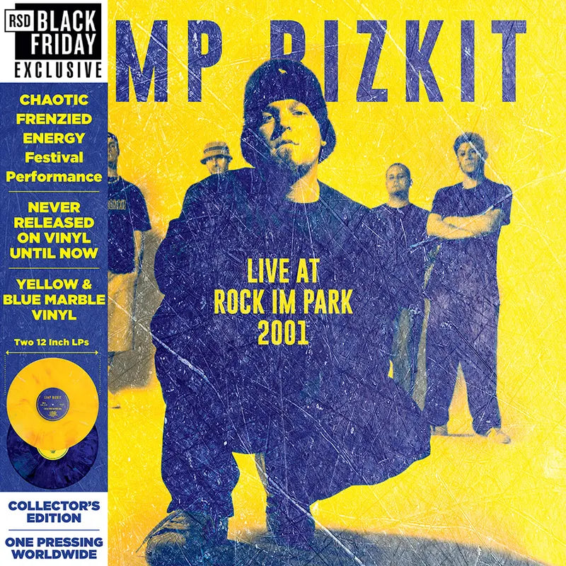 Limp Bizkit - Live at Rock Im Park 2001 [2LP/ Ltd Ed Yellow & Blue Marbled Vinyl/ OBI Strip] (RSDBF 2023)