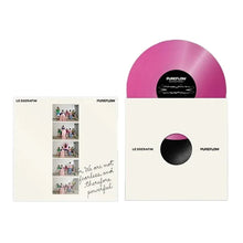 Load image into Gallery viewer, Le Sserafim - 2nd Studio Album ‘PUREFLOW’ pt.1  [Indie Exclusive Hot Pink Glitter Vinyl/ Photocard Set (5ea)/ Lyric Poster/ Additional Photocard]
