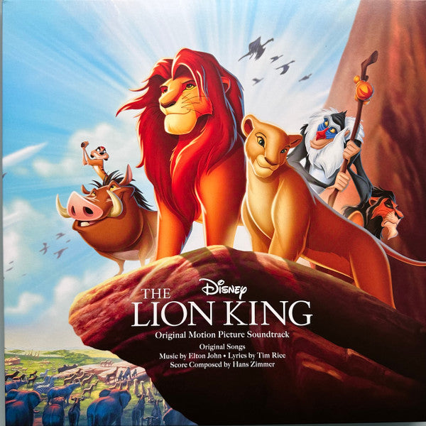 Elton John, Tim Rice, Hans Zimmer - The Lion King (OST) [Ltd Ed Orange Vinyl/ European Import]