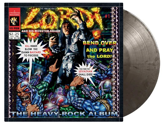 Lordi - Bend Over and Pray the Lord [2LP/ 180G/ Remastered/ Etched Side D/ Ltd Ed Silver & Black Marble Vinyl/ Numbered] (MOV) (RSD 2024)