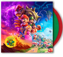 Load image into Gallery viewer, Various Artists - Super Mario Bros. Movie (OST) [2LP/ Ltd Ed One Red, One Green Colored Vinyl]
