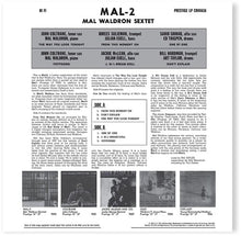 Load image into Gallery viewer, Mal Waldron Sextet - Mal/2 [180G/ Remastered/ Obi Strip] (Craft Recordings Original Jazz Classics Series)
