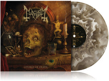 Load image into Gallery viewer, Mayhem - Liturgy of Death [180G/ Ltd Ed Black Ice Vinyl/ Booklet]
