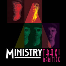 Load image into Gallery viewer, Ministry - Trax! Rarities [2LP/ Ltd Ed Black, White, and Magenta Splatter Vinyl]
