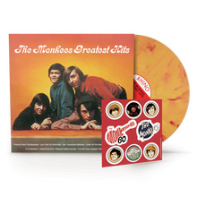 Load image into Gallery viewer, Monkees, The - Greatest Hits (Ltd Ed Yellow Flame Vinyl/ Stickers] (Rhino "Spirit of '76" Series)
