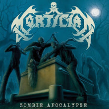 Load image into Gallery viewer, Mortician - Zombie Apocalypse [Ltd Ed Sea Blue with Splatter Vinyl]
