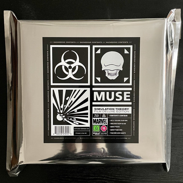 Muse - Simulation Theory: Deluxe Film Box Set [Ltd Ed Pink/Blue LP/Blu-Ray/Cassette/Comic Book/Poster]