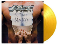Load image into Gallery viewer, Raven - Stay Hard [180G/ Ltd Ed Translucent Yellow Vinyl] (MOV)
