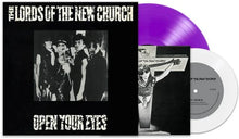 Load image into Gallery viewer, Lords of the New Church, The - Open Your Eyes [Ltd Ed Red Purple Vinyl/ Bonus 7"]
