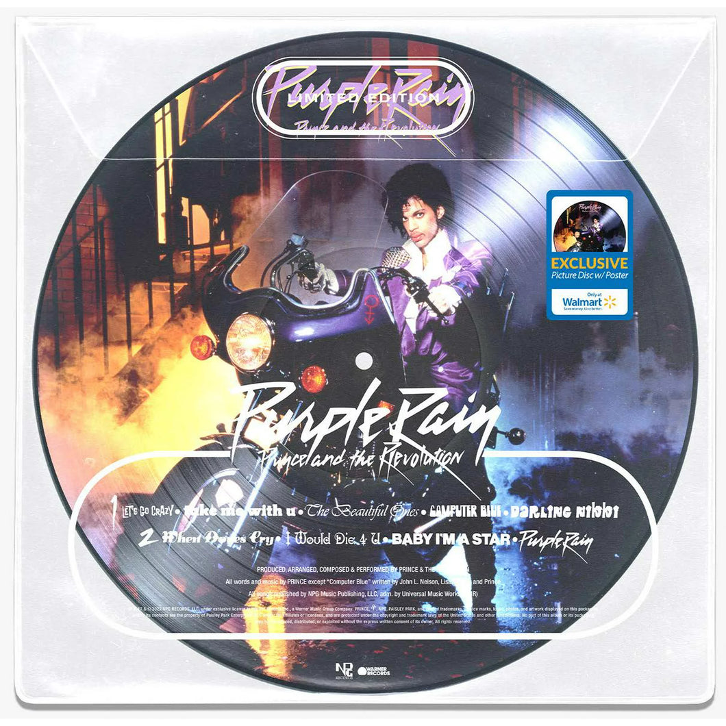 Prince and The Revolution - Purple Rain [Ltd Ed Picture Disc/ Poster] (Walmart Exclusive)