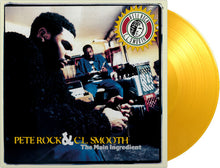 Load image into Gallery viewer, Pete Rock &amp; C.L. Smooth - The Main Ingredient [2LP/ 180G/ Ltd Ed Translucent Yellow Vinyl/ Numbered] (MOV)
