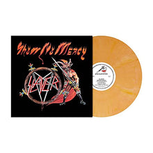 Load image into Gallery viewer, Slayer - Show No Mercy [180G/ Ltd Ed Flesh Pink &amp; Orange Marbled Vinyl/ Photo Insert/ Poster]
