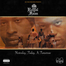 Load image into Gallery viewer, Royal Fam - Yesterday, Today, Iz Tomorrow [Ltd Ed Orange and Black Smoke Colored Vinyl]
