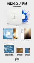 Load image into Gallery viewer, RM (BTS) - Indigo [Includes Three Premium Photo Boards, Booklet and Folded Lyric Poster]
