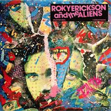 Load image into Gallery viewer, Roky Erickson and the Aliens - Roky Erickson and the Aliens [Ltd Ed Cyan, Light Pink, &amp; Neon Green Splatter Vinyl/ Euro Import]

