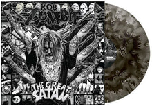Load image into Gallery viewer, Rob Zombie - The Great Satan [Ltd Ed Ghostly Black or Indie Exclusive Black &amp; White Swirl Vinyl/ 28-Page Booklet]
