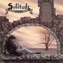 Load image into Gallery viewer, Solitude Aeturnus - Into the Depths of Sorrow [180G/ Remastered/ Ltd Ed Gold &amp; Orange Marbled Vinyl/ Numbered] (MOV)
