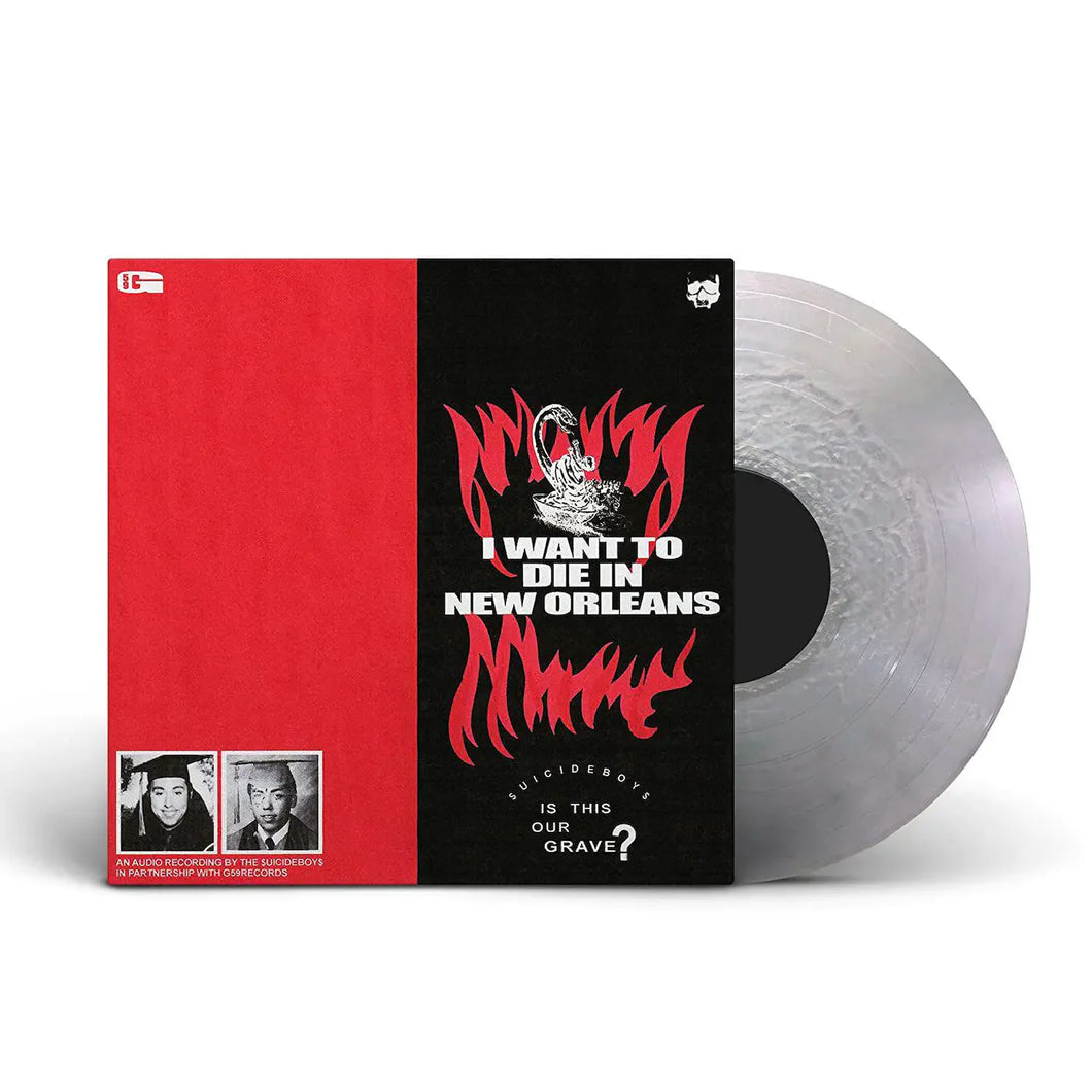 $uicideboy$ - I Want to Die in New Orleans [Ltd Ed Silver or Red & Black Split Vinyl]