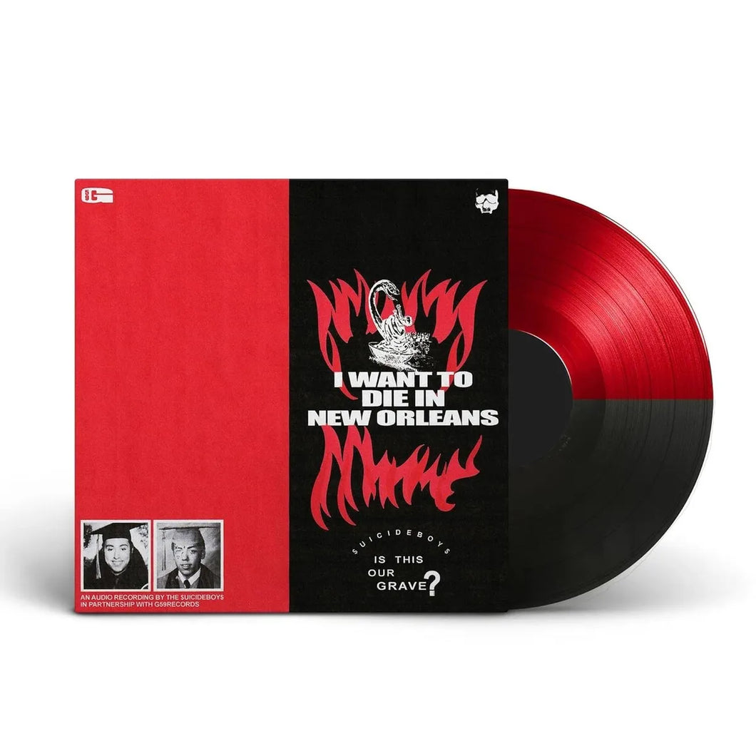 $uicideboy$ - I Want to Die in New Orleans [Ltd Ed Silver or Red & Black Split Vinyl]