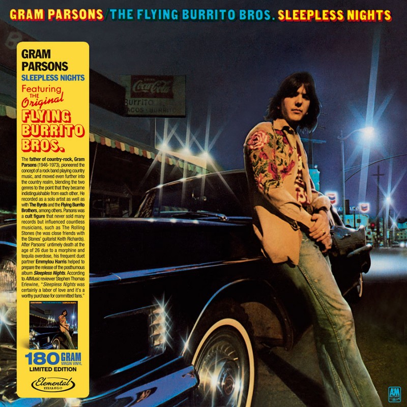 Gram Parsons with The Flying Burrito Brothers - Sleepless Nights [180G]