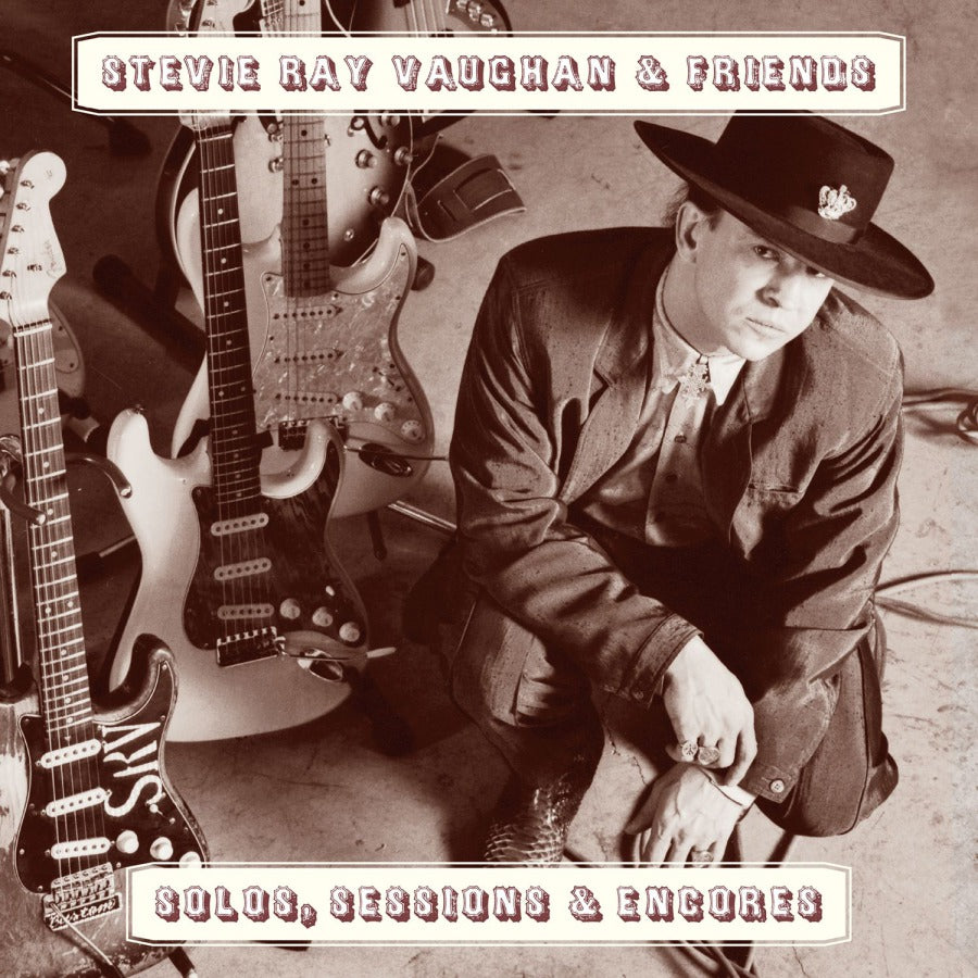 Stevie Ray Vaughan & Friends - Solos, Sessions & Encores [2LP/ 180G/ Ltd Ed Translucent Blue Vinyl/ Numbered] (MOV)