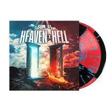 Load image into Gallery viewer, Sum 41 - Heaven :X: Hell [2LP/ Ltd Ed Red &amp; Black Quad with Blue Splatter Vinyl]
