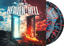 Load image into Gallery viewer, Sum 41 - Heaven :X: Hell [2LP/ Ltd Ed Black &amp; Grey Smush with Red &amp; Blue Splatter Vinyl]
