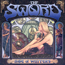 Load image into Gallery viewer, Sword, The - Age of Winters: 20th Anniversary Edition [Ltd Ed Rime &amp; Frost Colored Vinyl/ Large Die-Cut Logo Sticker]

