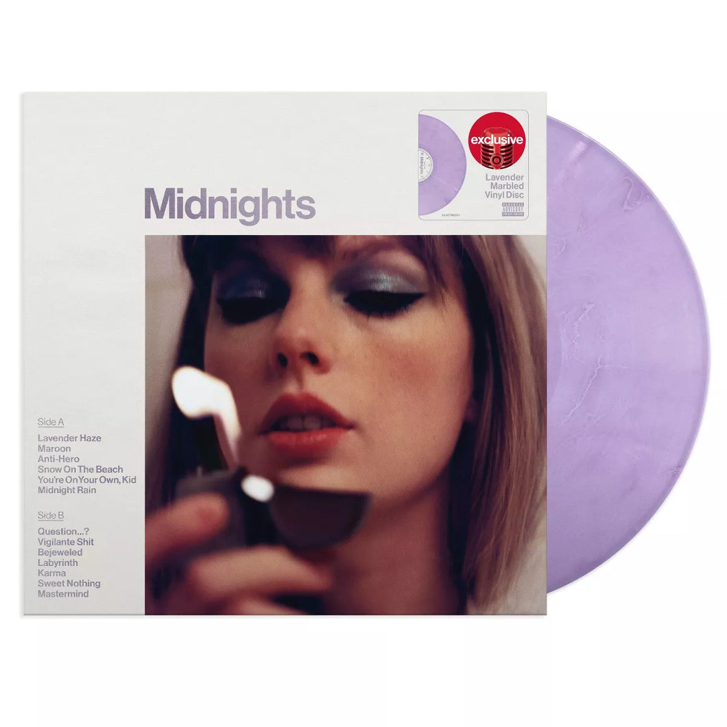 Taylor Swift Midnights [Ltd Ed Lavender Marbled Vinyl] (Target Exclu