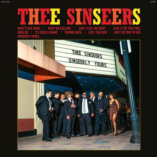 Thee Sinseers - Sinseerly Yours [Ltd Ed Turquoise Colored Vinyl]
