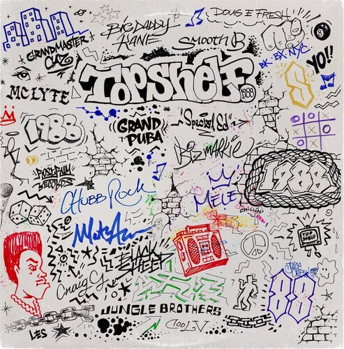 Various Artists - Top Shelf 1988 [Ltd Ed Transparent White Marble Vinyl/ 11