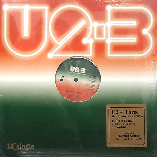U2 - Three: 40th Anniversary Edition [180G/ 45 RPM/ Remastered/ Numbered Ltd Ed] (RSDBF 2019)