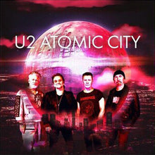 Load image into Gallery viewer, U2 - Atomic City [7&quot;/ Ltd Ed Photoluminescent Transparent Vinyl/ Bespoke Etching on Side B]
