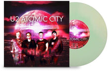 Load image into Gallery viewer, U2 - Atomic City [7&quot;/ Ltd Ed Photoluminescent Transparent Vinyl/ Bespoke Etching on Side B]
