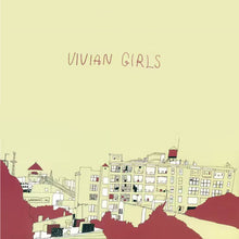 Load image into Gallery viewer, Vivian Girls - Vivian Girls [180G/ 45 RPM/ Ltd Ed Half &amp; Half Cream &amp; Maroon Vinyl]
