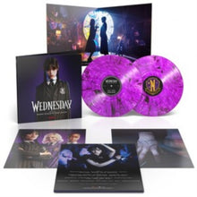 Load image into Gallery viewer, Danny Elfman - Wednesday (OST) [2LP/ Ltd Ed Purple with Black Smoke Vinyl]
