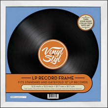 Load image into Gallery viewer, Album Cover Frame: White (Vinyl Styl Brand - 12.5&quot; x 12.5&quot;)
