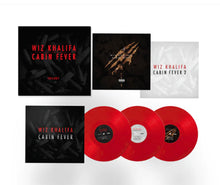 Load image into Gallery viewer, Wiz Khalifa - Cabin Fever Trilogy [3LP/ Ltd Ed Red Vinyl/ Slipcase Sleeve]
