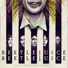 Load image into Gallery viewer, Various Artists - Beetlejuice Beetlejuice (OST) [2LP/ Ltd Ed Purple and White Smoke (LP1) and Fluorescent Green (LP2) Colored Vinyl/ Side 4 Etching/ 11x11 Art Print]
