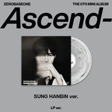 Load image into Gallery viewer, Zerobaseone - Ascend: 6th Mini Album LP version - SUNG HANBIN Edition [Poster, Photocard, US Exclusive Postcard]
