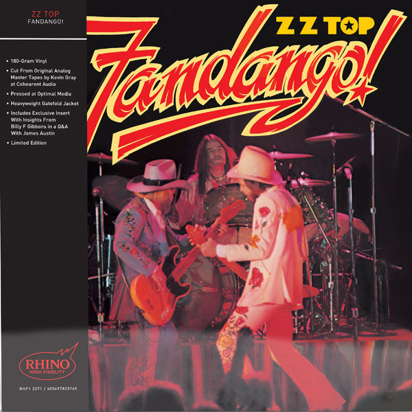 ZZ Top - Fandango [180G/ Remastered/ OBI Strip] (Rhino High