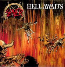 Load image into Gallery viewer, Slayer - Hell Awaits [Black, Red Marbled, or Orange &amp; Black Split Color Vinyl]
