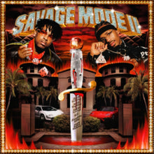 Load image into Gallery viewer, 21 Savage &amp; Metro Boomin - Savage Mode II [Ltd Ed Translucent Red Vinyl]
