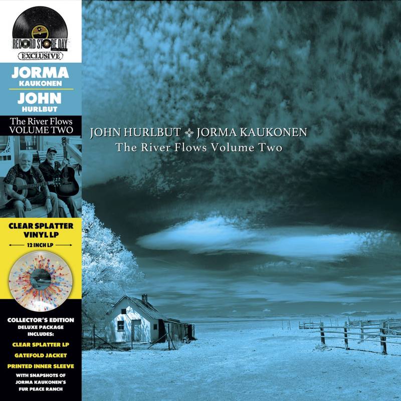 Jorma Kaukonen & John Hurlbut - The River Flows, Volume Two [Ltd Ed Clear Splatter Vinyl] (RSD 2021)