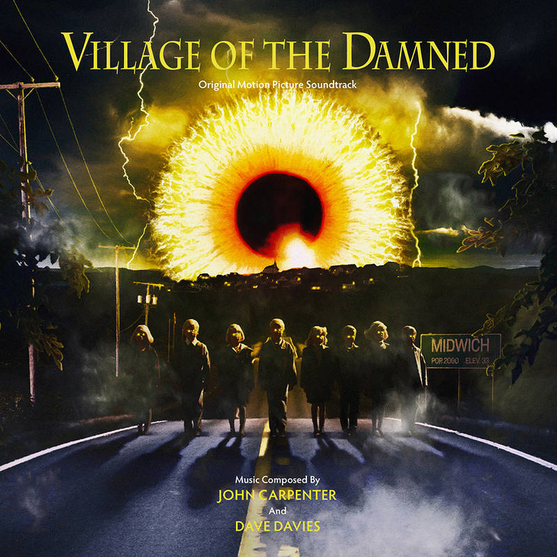 John Carpenter and Dave Davies - Village of the Damned (OST) [2LP/ Ltd Ed Marbled Orange Vinyl] (RSD 2021)