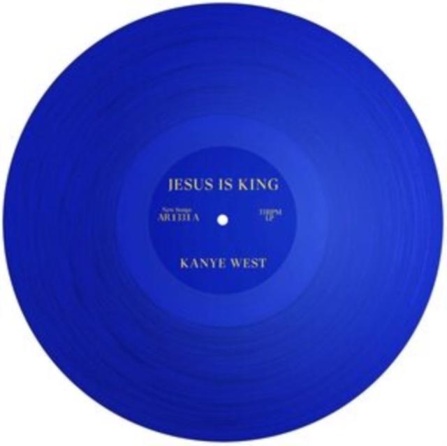 Kanye West - Jesus is King [Ltd Ed Blue Vinyl/ Clear Plastic Sleeve]
