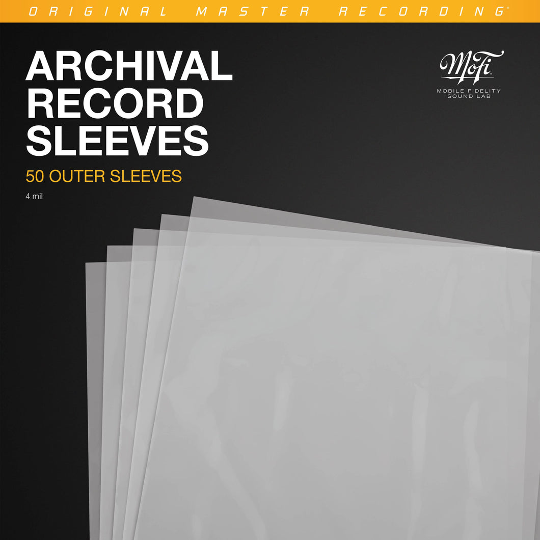 Sleeves - Mobile Fidelity Archival Record Sleeves [Outer/ Pkg of 50]