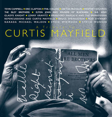 CLEARANCE - Various Artists - A Tribute to Curtis Mayfield [2LP/ Ltd Ed Blue-Grey Vinyl] (RSD 2021)
