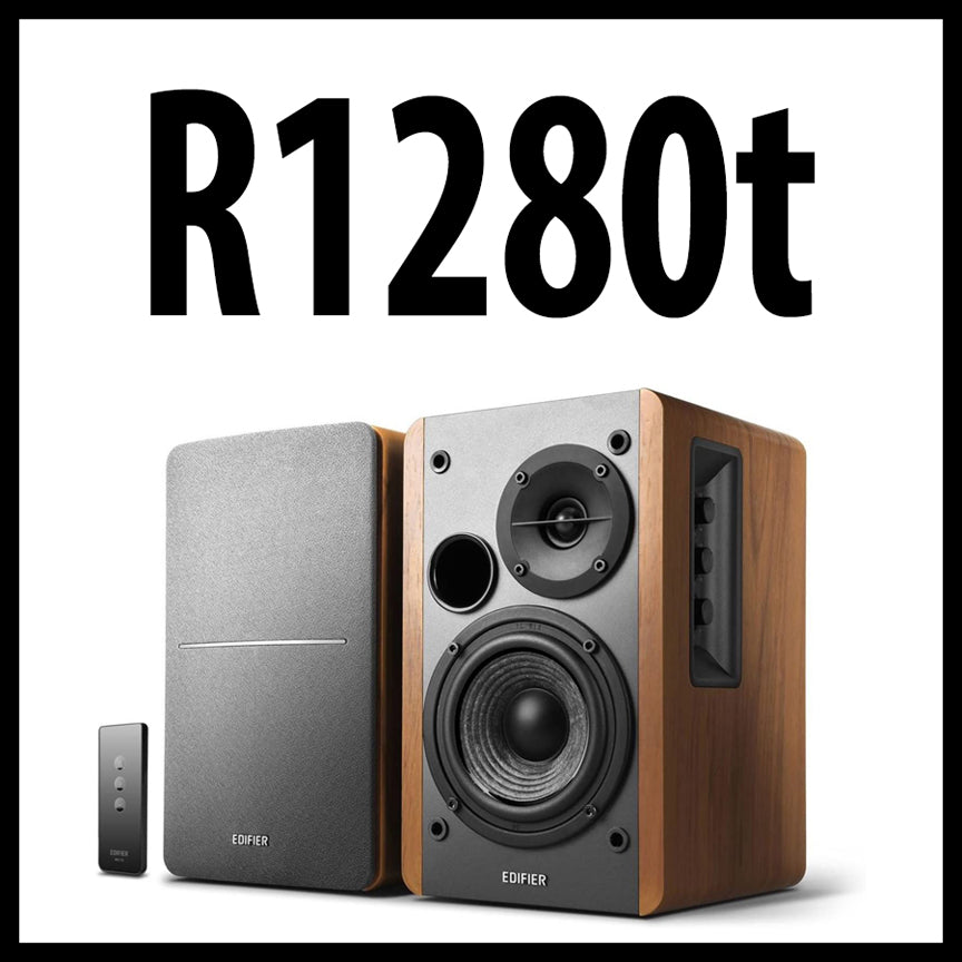 Edifier R1280T Powered Speakers - Brown - IN-STORE PICKUP ONLY – Morrow ...